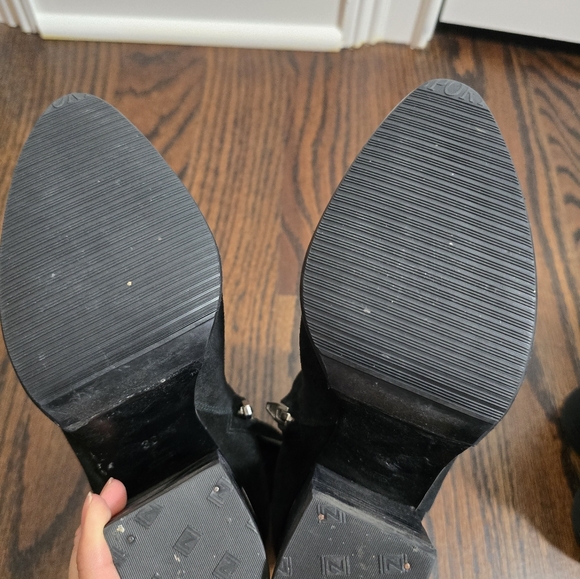 Alexander Wang Gabi cut out black suede bootie boots size 36 - Picture 8 of 8